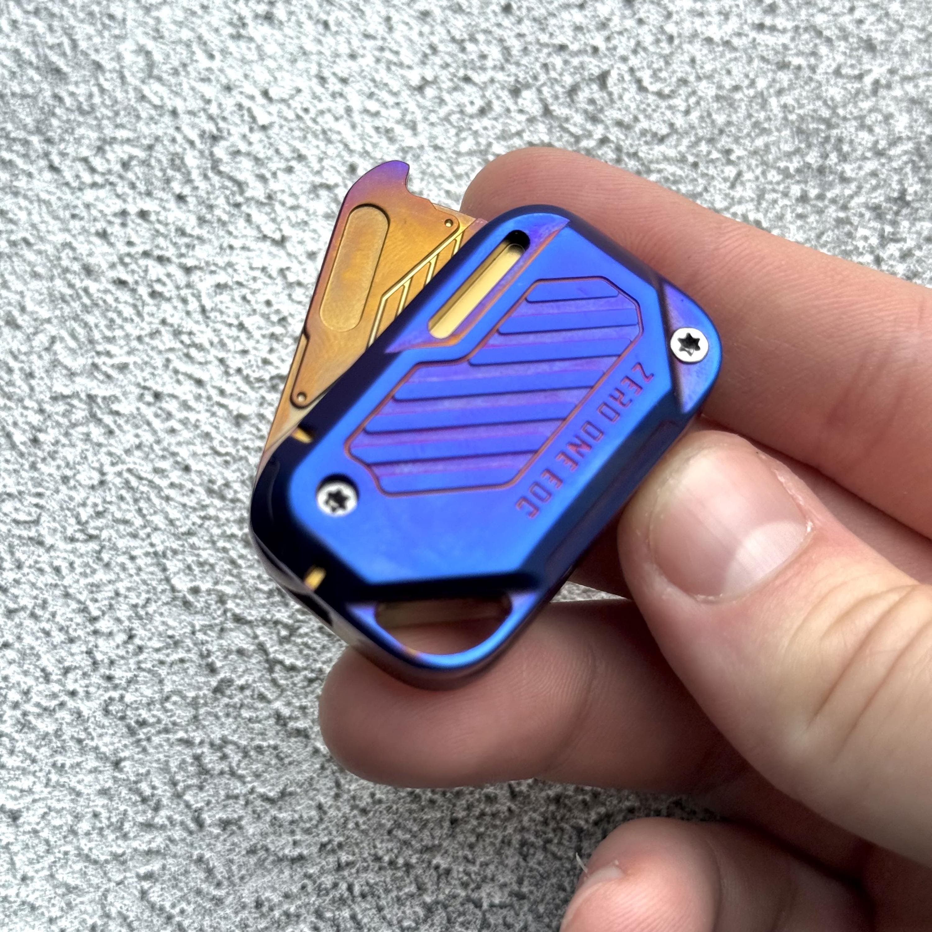 Slider Fidget Toy Blue