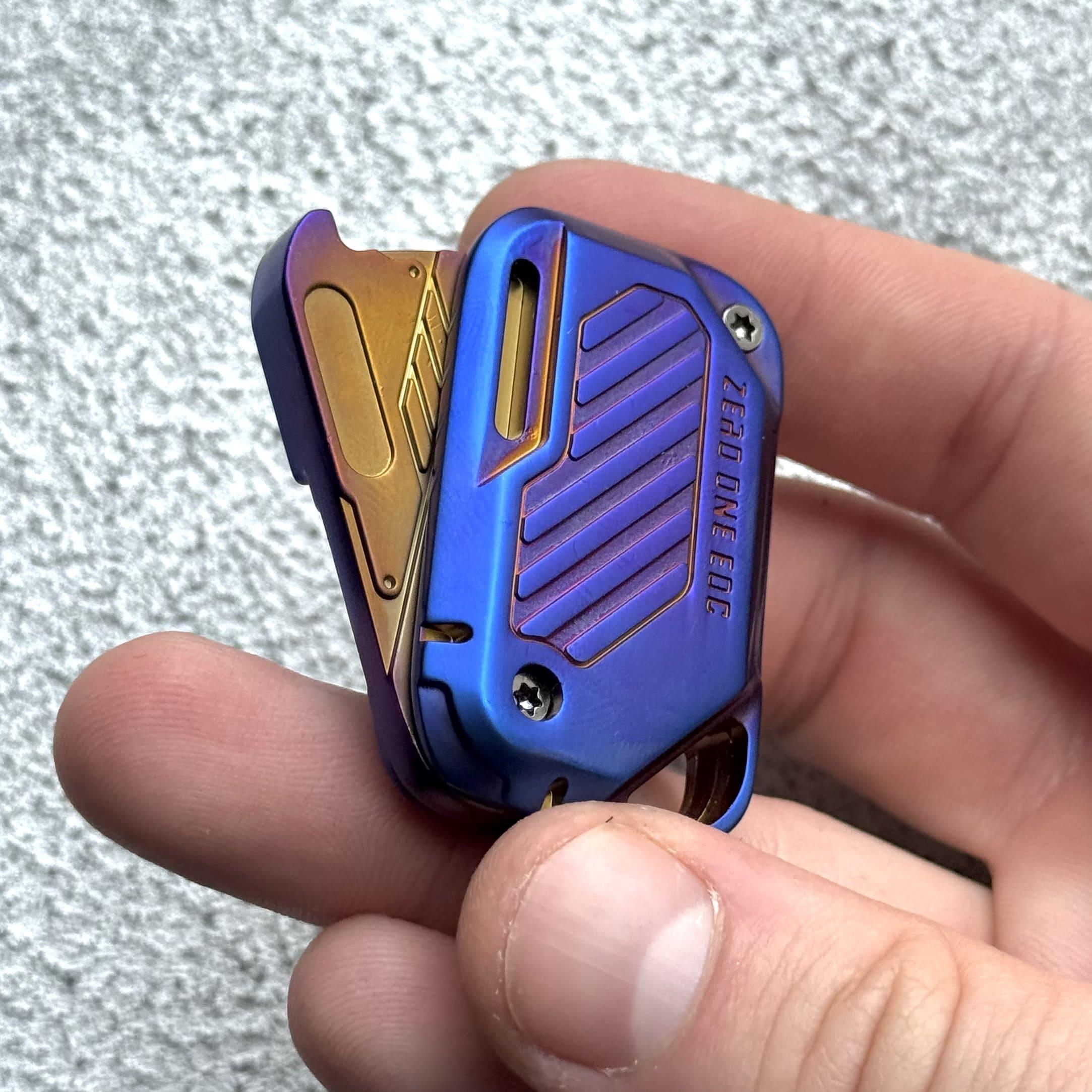 Slider Fidget Toy Blue