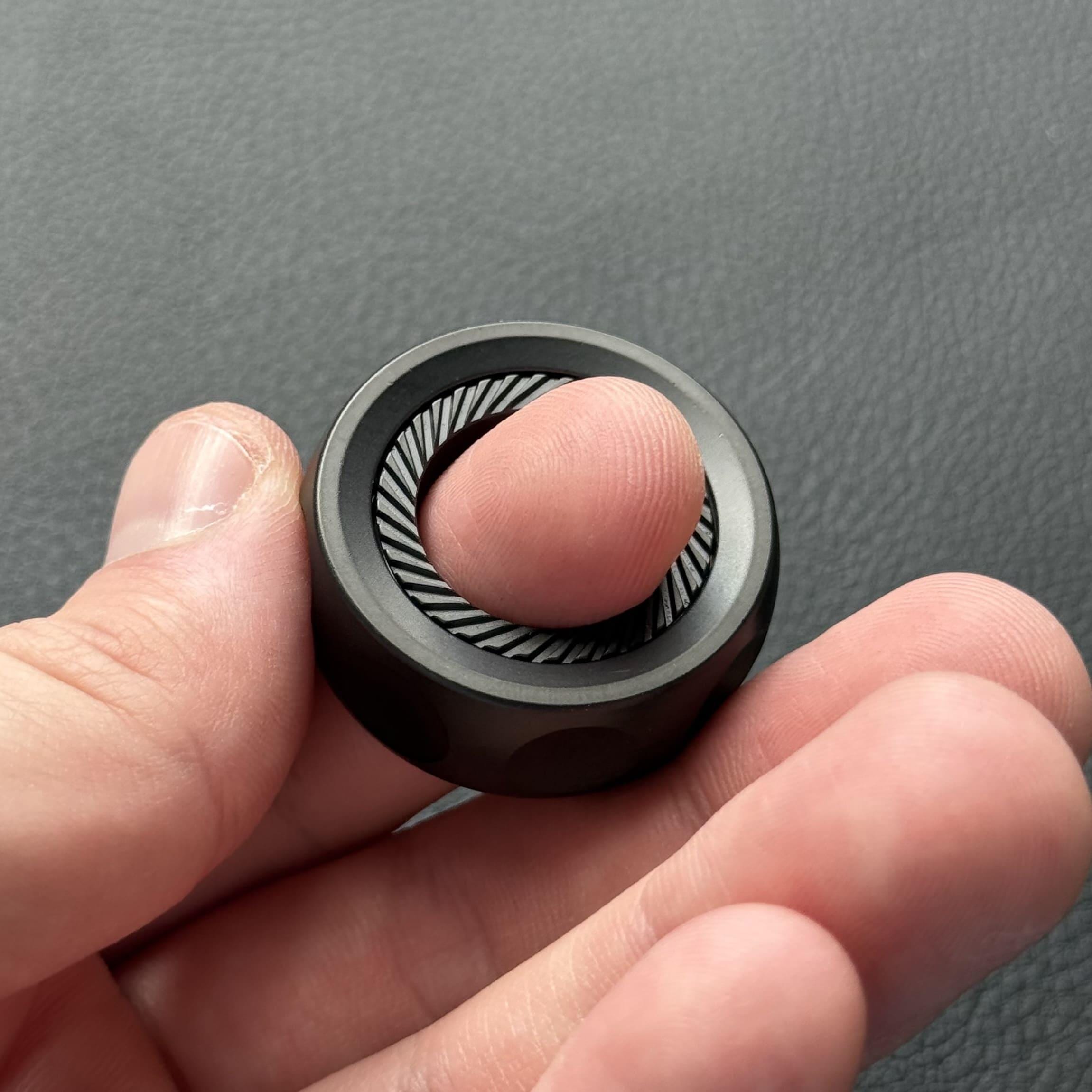 Spinner Fidget Ring Metal