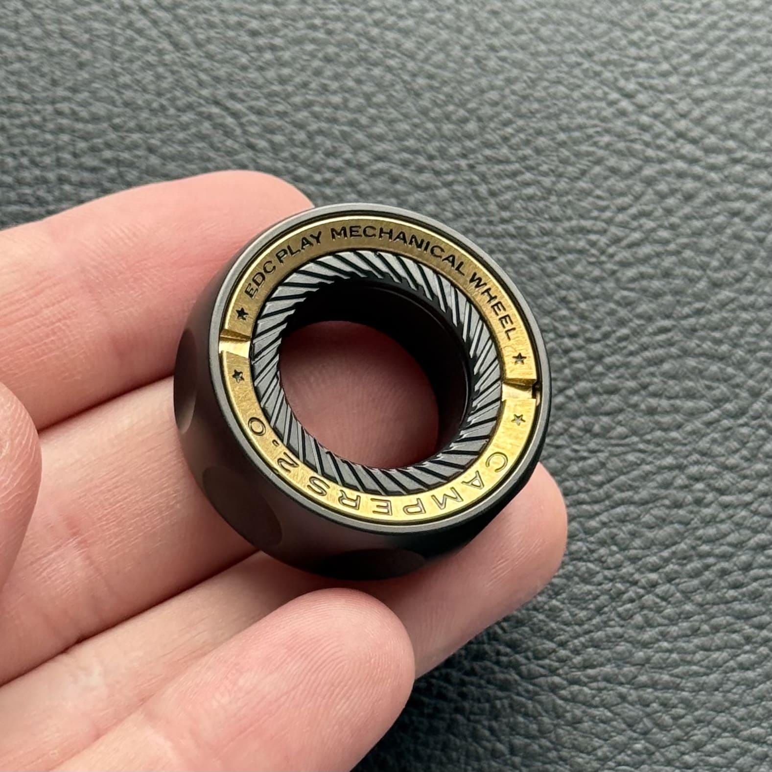 Spinner Fidget Ring Metal